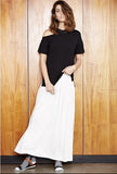 LNA Pia Tee Black