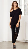 LNA Pia Tee Black