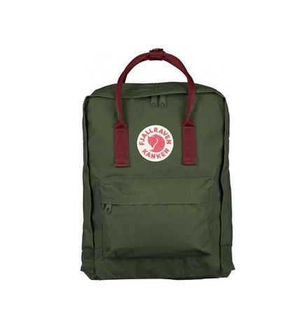 Fjallraven Kånken Color: Forest Green-ox Red F23510