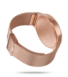 ZIIIRO Eclipse Steel Rose Gold