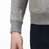 Lacoste Live Zip Bomber Neck Fleece Sweatshirt Unisex Palladium Mouline